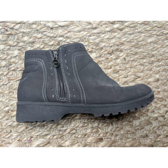 JSport Women's Jenna Weather Ready Ankle Boots Black Size 9 M Biker - Picture 1 of 9